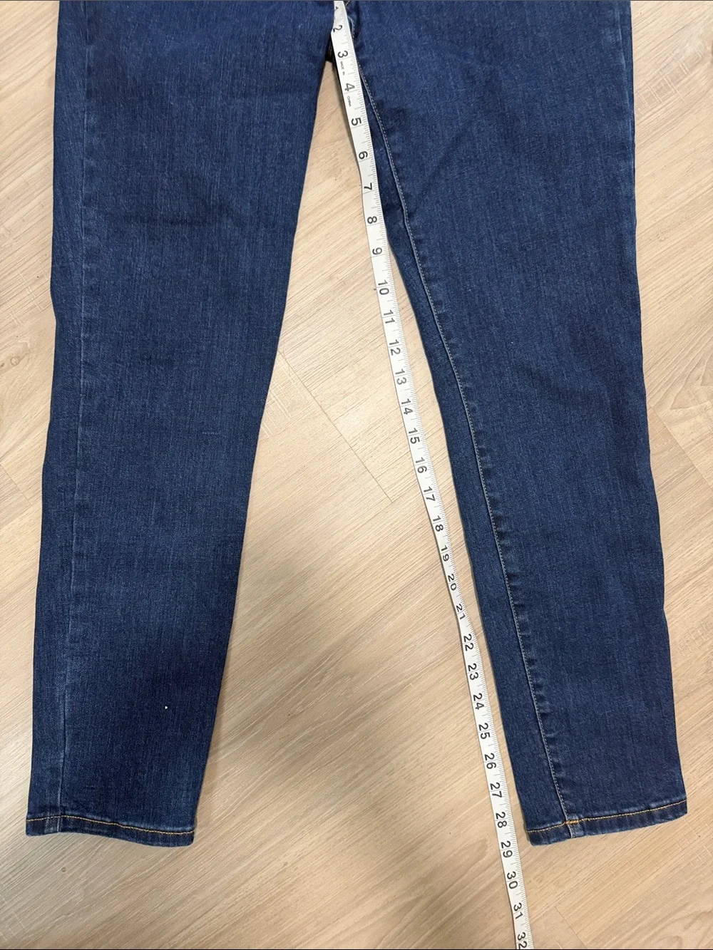 Lilly Pulitzer Dark Wash Eagan High Rise Skinny Denim Jeans. Sz M-10 - Picture 9 of 13